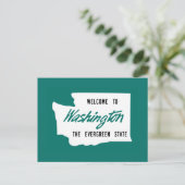 Welkom in Washington, VS Briefkaart (Staand voorkant)