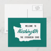 Welkom in Washington, VS Briefkaart (Voorkant / Achterkant)