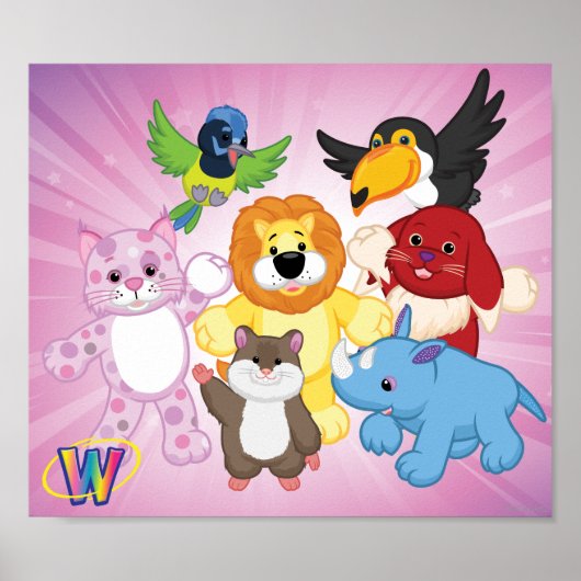 Welkom in Webkinz! Poster (Voorkant)