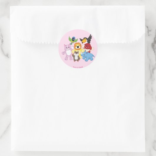 Welkom in Webkinz! Ronde Sticker (Tas)