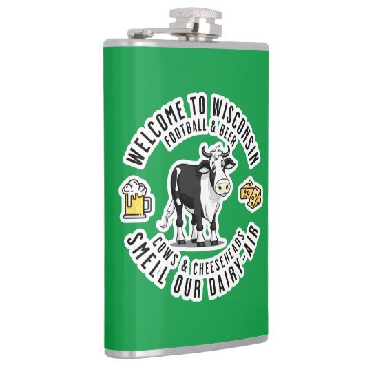 Welkom in Wisconsin, Ruik onze Zuivellucht Heupfles (Rechts)