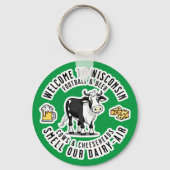 Welkom in Wisconsin, Ruik onze Zuivellucht Sleutelhanger (Achterkant)