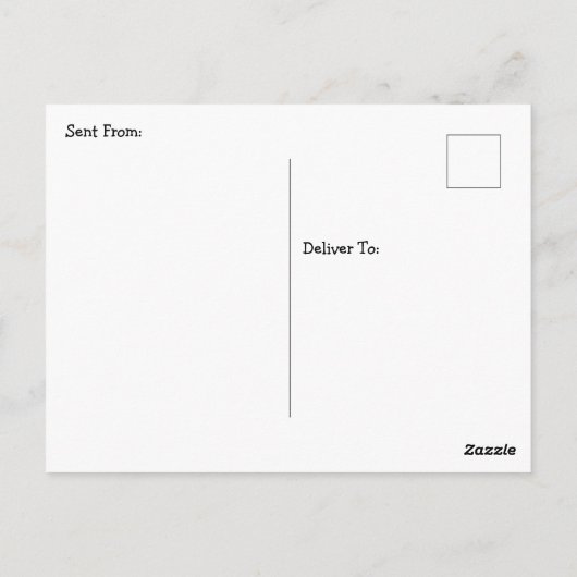 Welkom in Wisconsin, waar u onze zuivel kunt ruike Briefkaart (Achterkant)