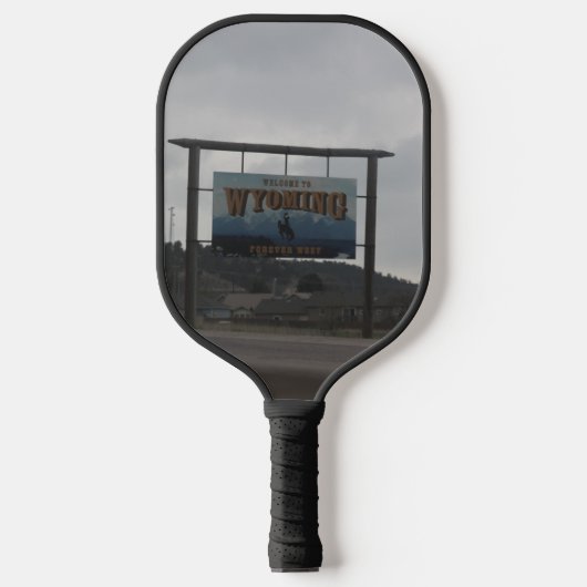 Welkom in Wyoming Pickleball Paddle (Voorkant)