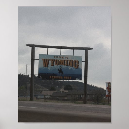 Welkom in Wyoming Poster (Voorkant)