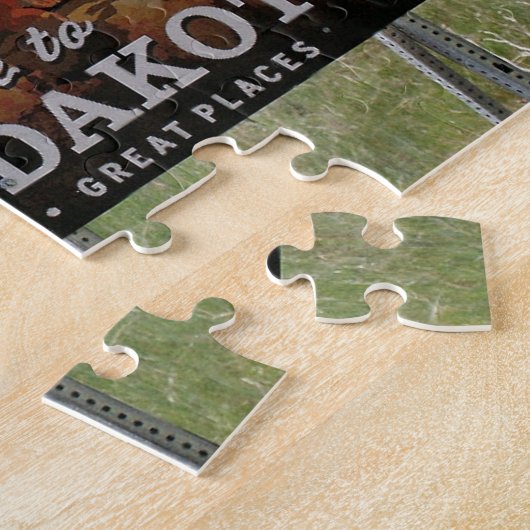 Welkom in Zuid Dakota Legpuzzel (Zijkant)
