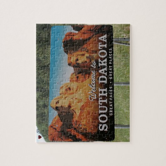 Welkom in Zuid Dakota Legpuzzel (Verticaal)