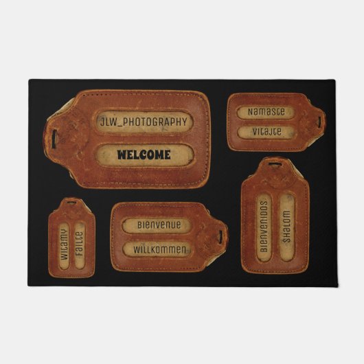 Welkom internationale talen deurmat (Voorkant)