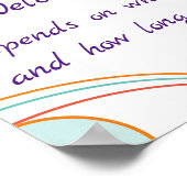 "Welkom...ish " grappige tong " op de wieg van het Poster (Hoek)