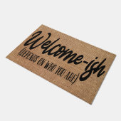 Welkom Ish Housewarming Gift Welkom Weddenschap Gi Deurmat (Schuin)