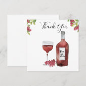 Welkom Italië Huwelijk Dank Je Kaarten (Voorkant / Achterkant)