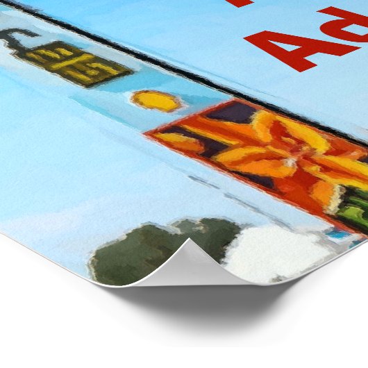 Welkom, Jazz Music, Poster (Hoek)