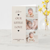 welkom kaart (Gele Bloem)