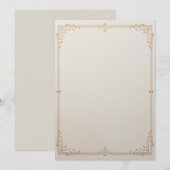 Welkom Kaart (Voorkant / Achterkant)