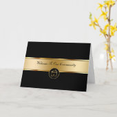 Welkom Kaarten voor onroerend goed (Gele Bloem)