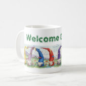 Welkom Kabouter Koffiemok (Voorkant links)