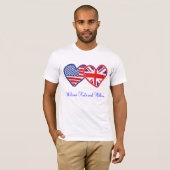 Welkom Kate & William/ Royal Wedding T-shirt (Voorkant volledig)