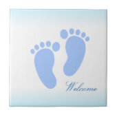 Welkom keramisch Baby Tegeltje (Voorkant)