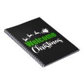 Welkom Kerst-85101 Notitieboek (Rechterzijde)