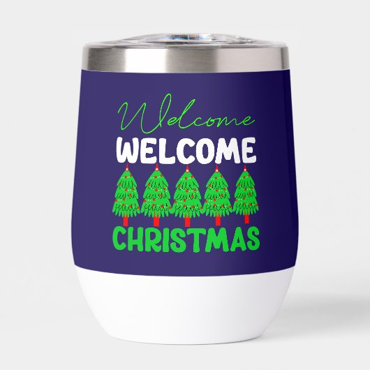 Welkom Kerstboom Vakantiedesign-85600 (Voorkant)