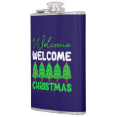 Welkom Kerstboom Vakantiedesign-85600 Heupfles (Links)