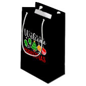 Welkom Kerstmis-23758 Klein Cadeauzakje (Achterkant Gekanteld)