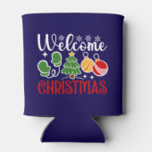 Welkom Kerstmis-63758 Blikjeskoeler (Achterkant)