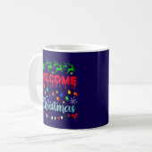 Welkom Kerstmis-81124 Koffiemok (Voorkant links)