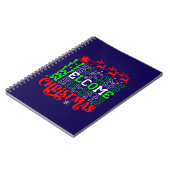 Welkom Kerstmis-84767 Notitieboek (Linkerzijde)