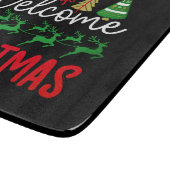 Welkom Kerstmis-84964 Snijplank (Hoek)