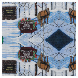 Welkom Kerstmis Stof