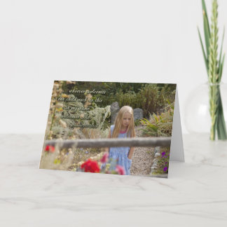 Welkom Kind Dank U Groetkaart Bedankkaart