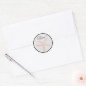 Welkom Kleine Baby Ronde Sticker (Envelop)
