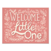 Welkom kleine foto afdruk (Voorkant)