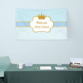 Welkom, kleine prins, baby spandoek (Beurs)