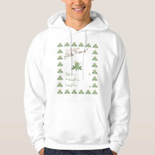 Welkom kleine prins hoodie (Voorkant)