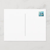 Welkom kleintje, nieuwe baby Kaart, felicitaties,  Briefkaart (Achterkant)