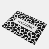 Welkom Koe Doormat Deurmat (Schuin)