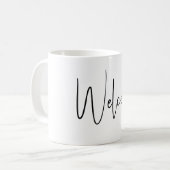 Welkom Koffiemok (Voorkant links)