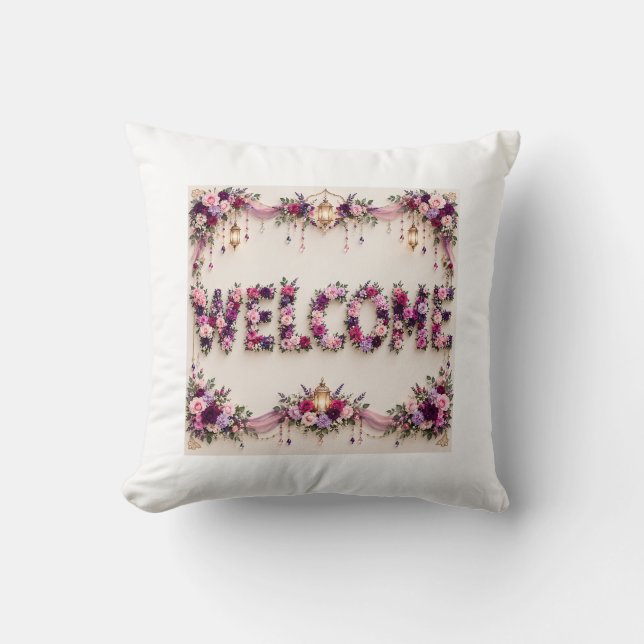 Welkom  kussen (Voorkant)
