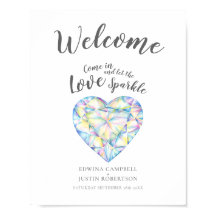 Welkom Laat de waterverf van de sparkle diamanthar