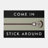 Welkom Lacrosse Deurmat (Voorkant)