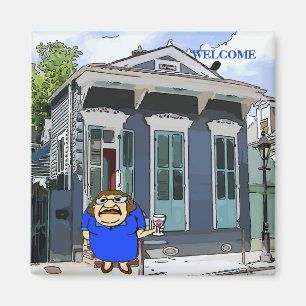 Welkom Lady op Desire St Magneet