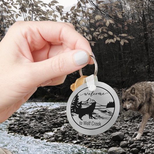 Welkom Lake River Rental Property Cabin Vacking Sleutelhanger