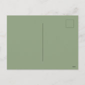 Welkom Lantern Fox Feestdagenkaart (Achterkant)