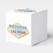 Welkom Las Vegas Bedankdoosjes (Voorkant Zijde)