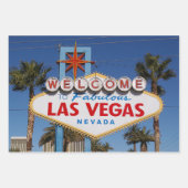 Welkom Las Vegas Inpakpapier Vel (Voorkant)