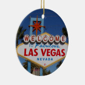 Welkom Las Vegas Keramisch Ornament (Rechts)