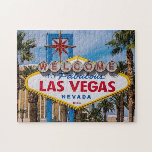 Welkom Las Vegas Legpuzzel (Horizontaal)