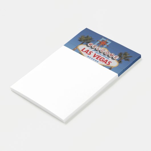 Welkom Las Vegas Post-it® Notes (Schuin)